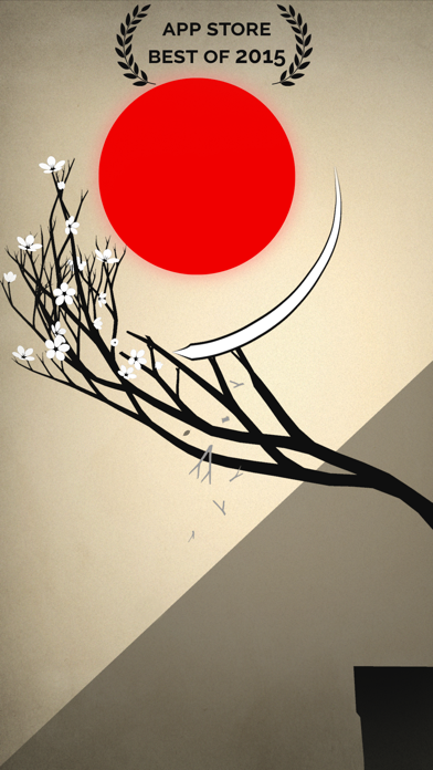 Prune gameplay screenshot — growing a bonsai tree toward light