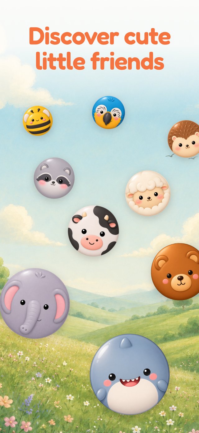 Meld — cute animal friends to merge up the ladder